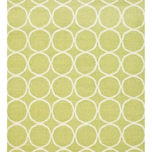 Ullteppe - 228 x 158 cm - lysegrønn
