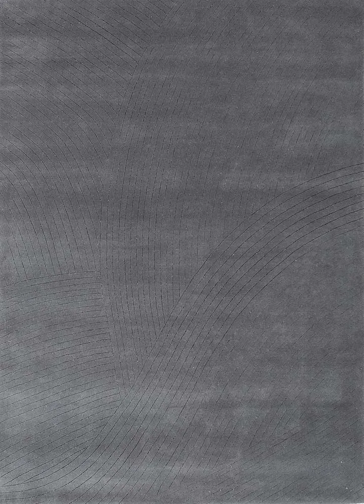 Ullteppe - 233 x 165 cm - mørkegrå