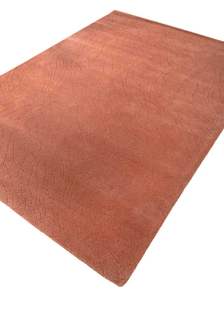 Ullteppe - 233 x 165 cm - oransje
