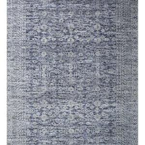 Ullteppe - 240 x 150 cm - blå