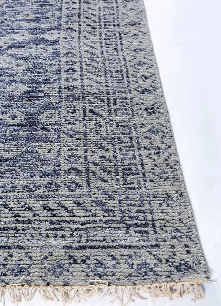 Ullteppe - 240 x 150 cm - blå