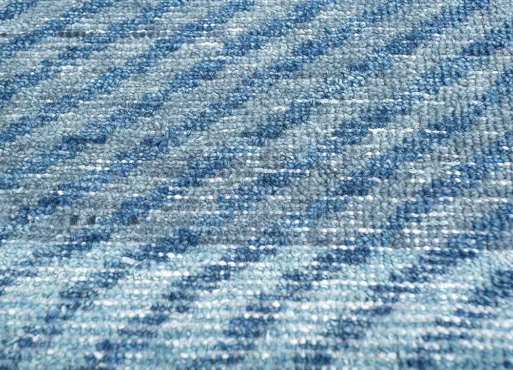 Ullteppe - 240 x 150 cm - blå