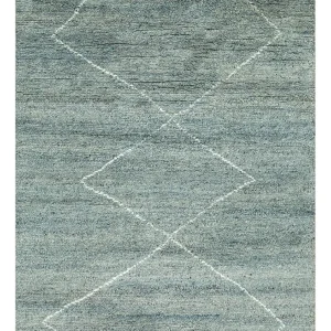 Ullteppe - 240 x 150 cm - bensinblå