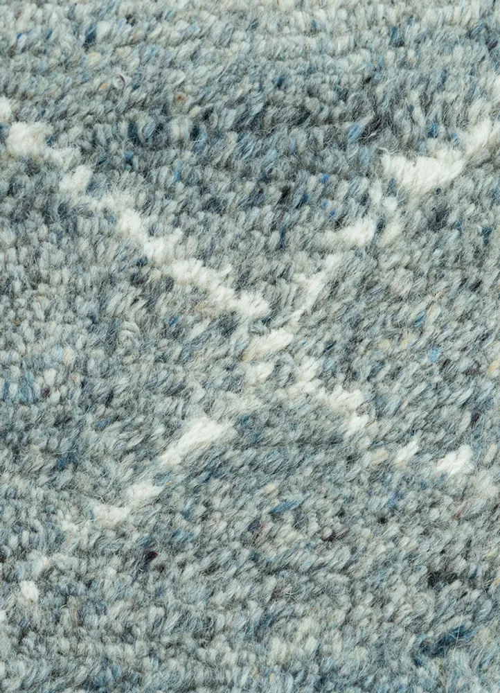 Ullteppe - 240 x 150 cm - bensinblå