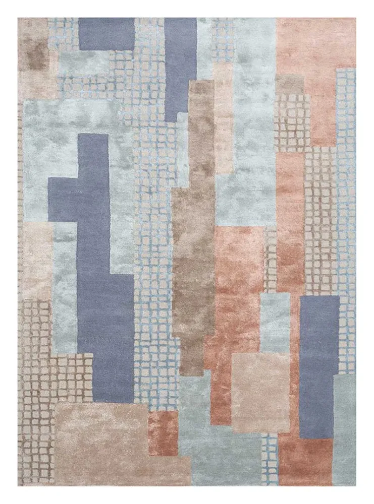 Ullteppe - 240 x 150 cm - flerfarget