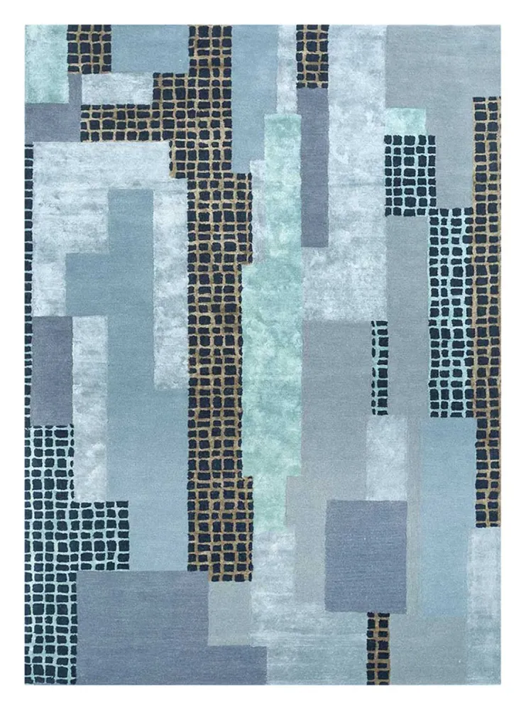 Ullteppe - 240 x 150 cm - flerfarget