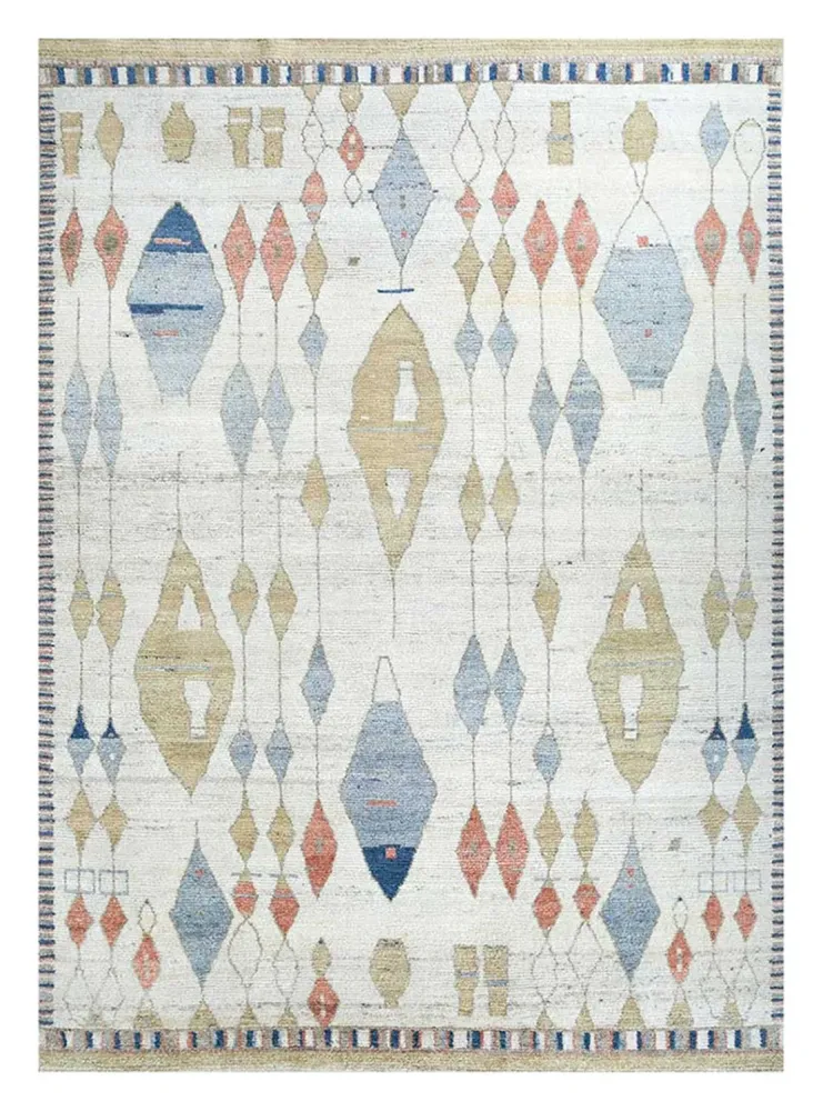 Ullteppe - 240 x 150 cm - flerfarget