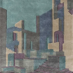 Ullteppe - 240 x 150 cm - flerfarget