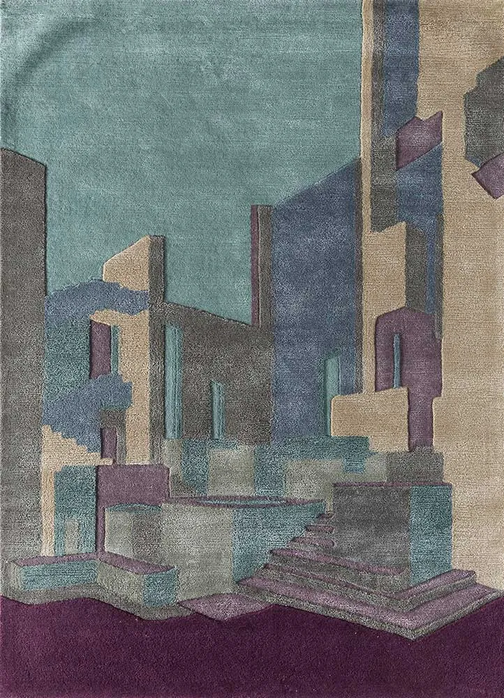 Ullteppe - 240 x 150 cm - flerfarget