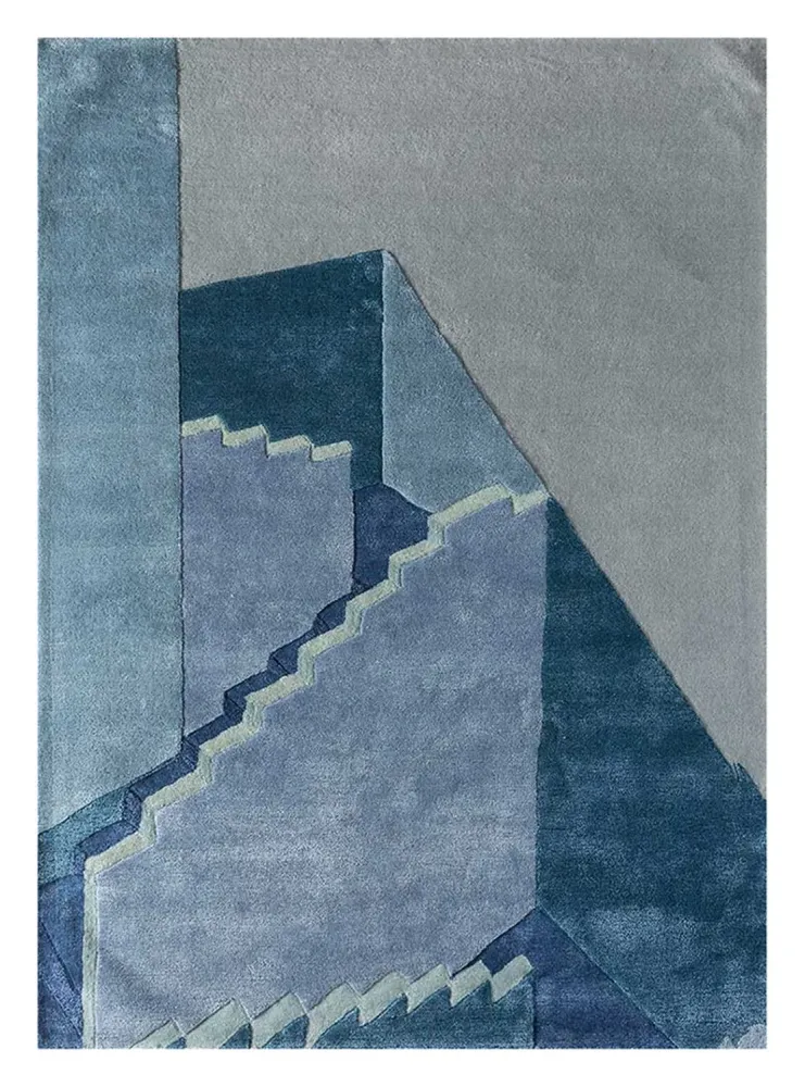 Ullteppe - 240 x 150 cm - flerfarget