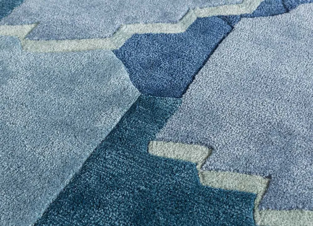 Ullteppe - 240 x 150 cm - flerfarget