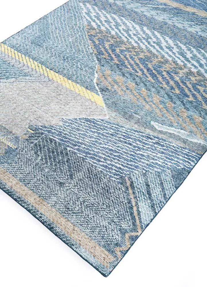 Ullteppe - 240 x 150 cm - mørkeblå