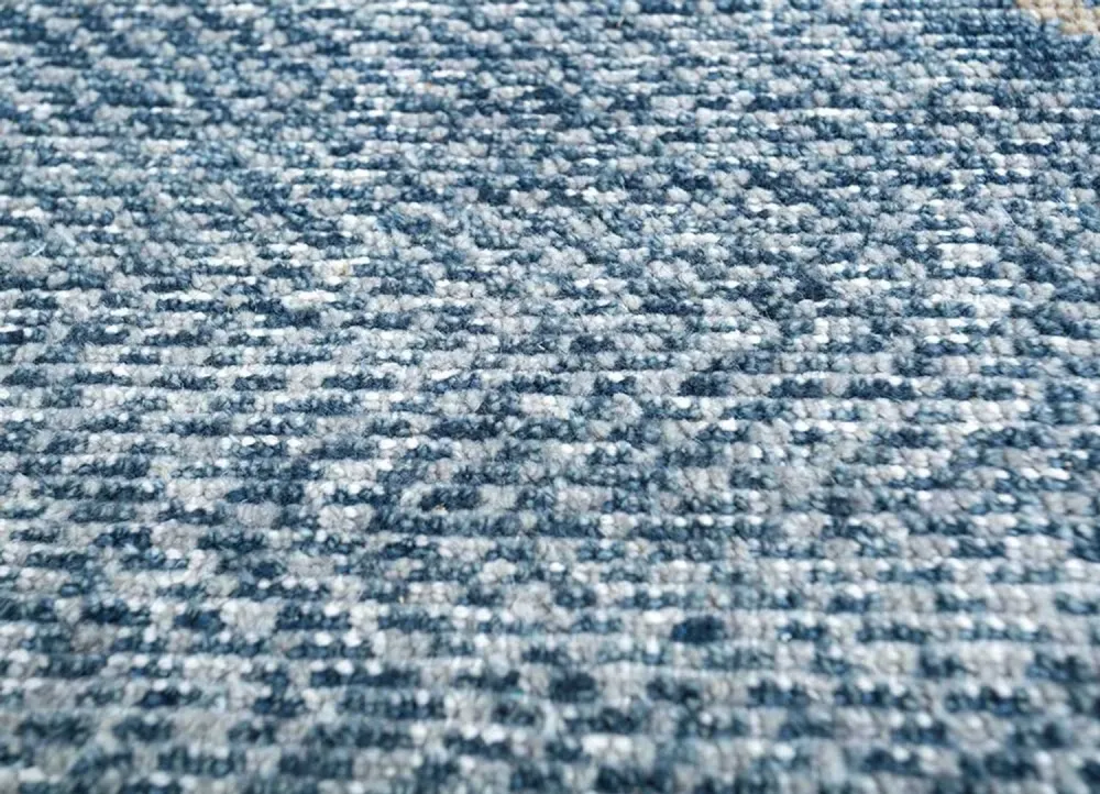 Ullteppe - 240 x 150 cm - mørkeblå