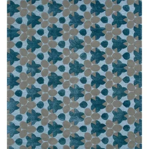 Ullteppe - 240 x 170 cm - blå