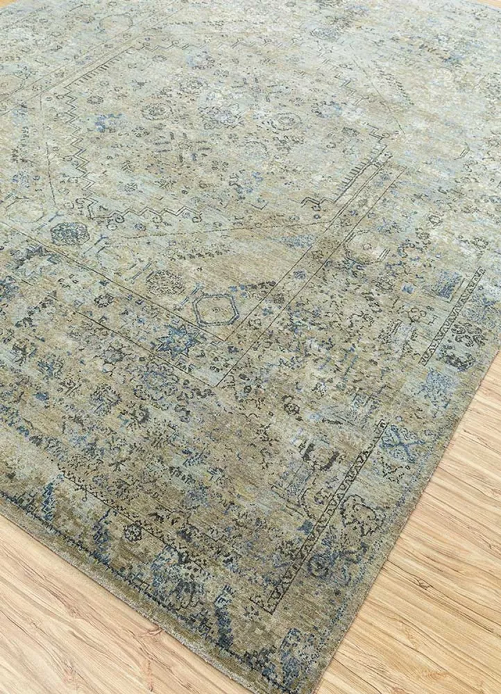 Ullteppe - 240 x 170 cm - mintgrønn