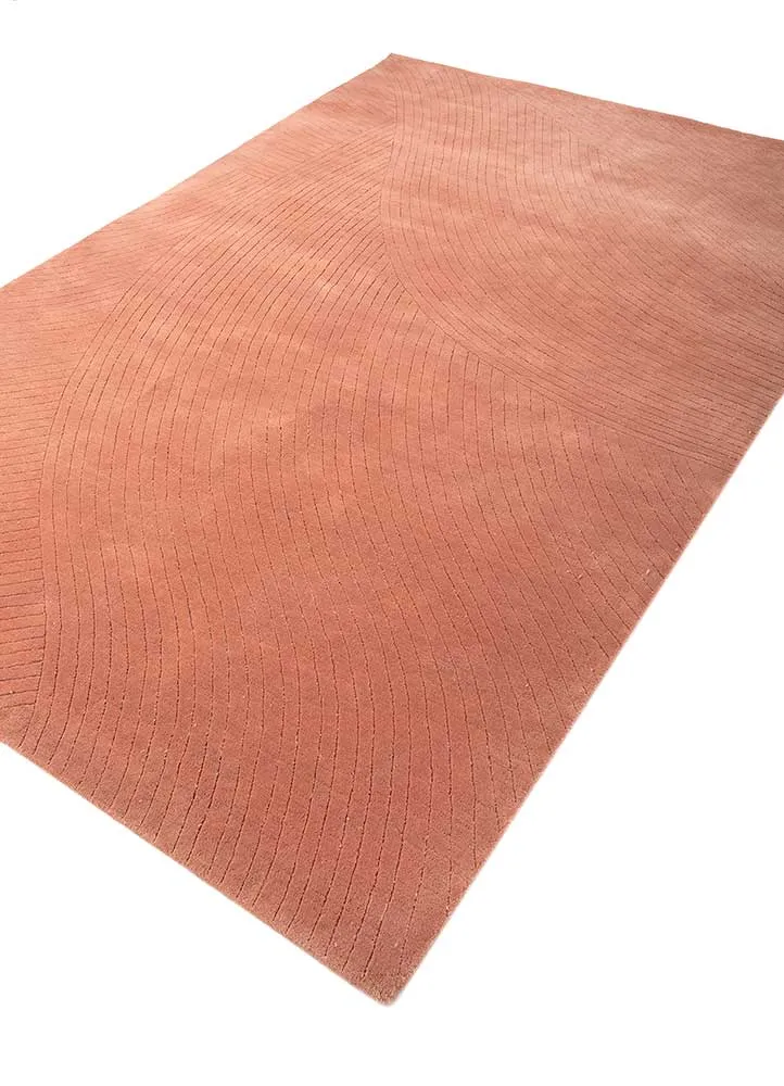 Ullteppe - 242 x 163 cm - oransje