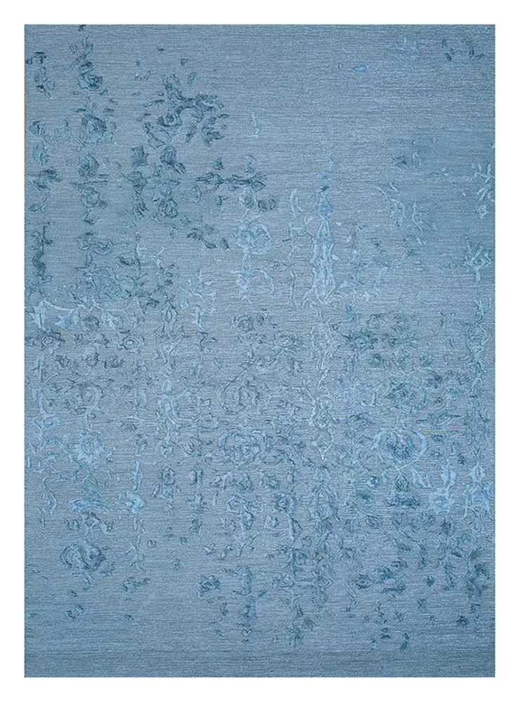 Ullteppe - 270 x 180 cm - blå