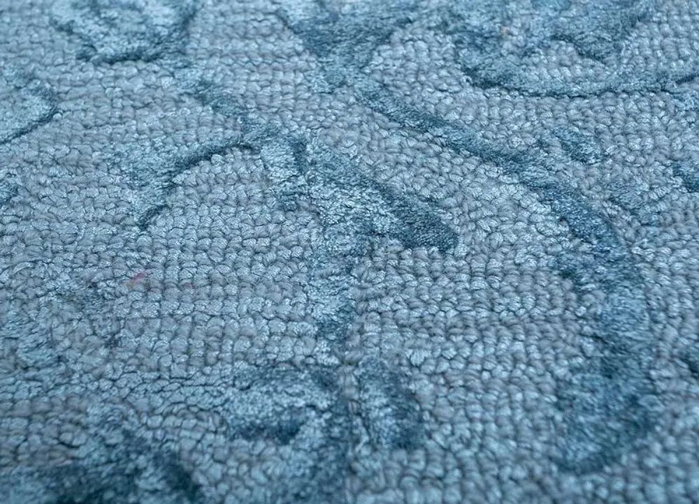 Ullteppe - 270 x 180 cm - blå