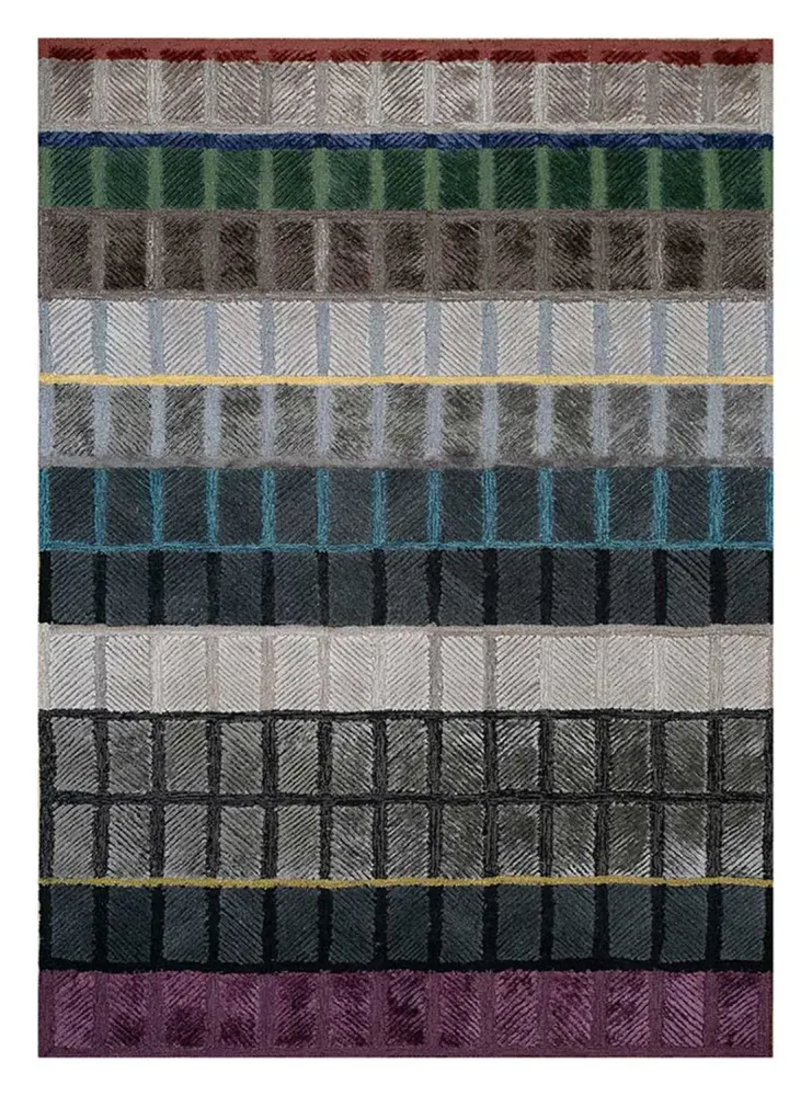 Ullteppe - 270 x 180 cm - flerfarget