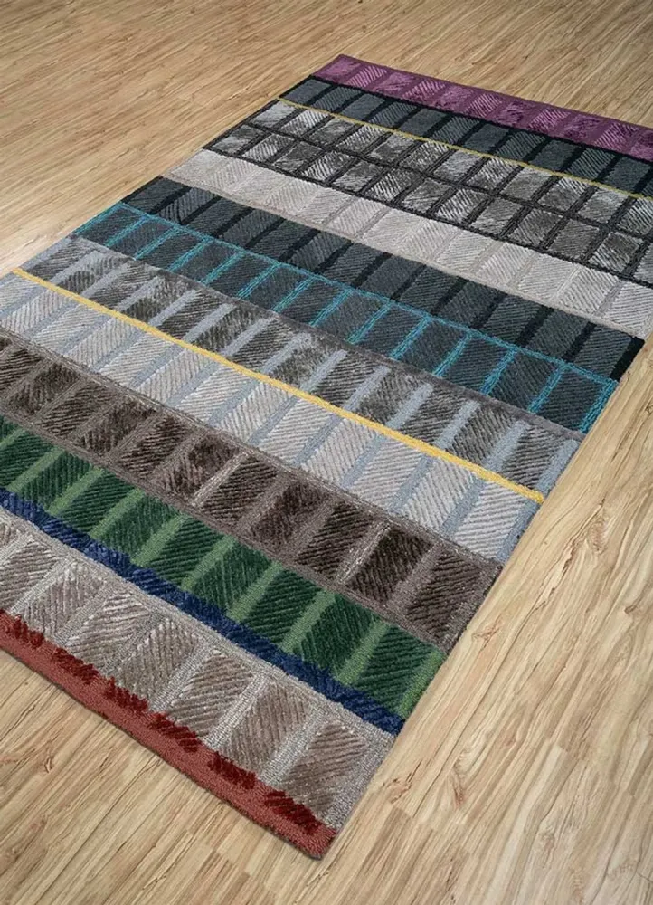 Ullteppe - 270 x 180 cm - flerfarget