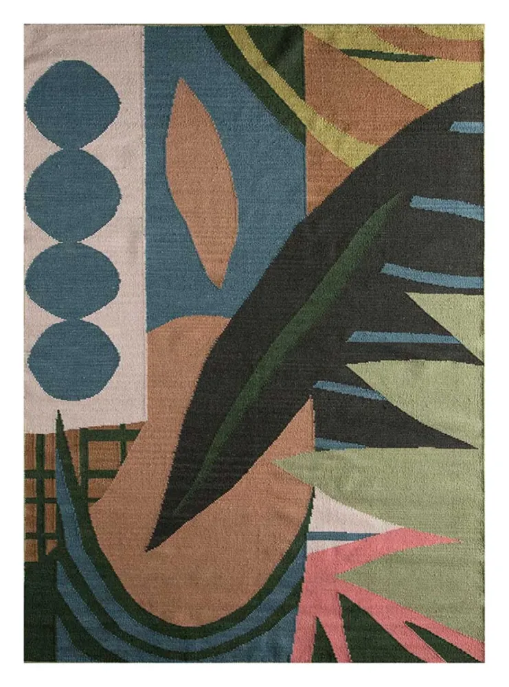 Ullteppe - 270 x 180 cm - flerfarget