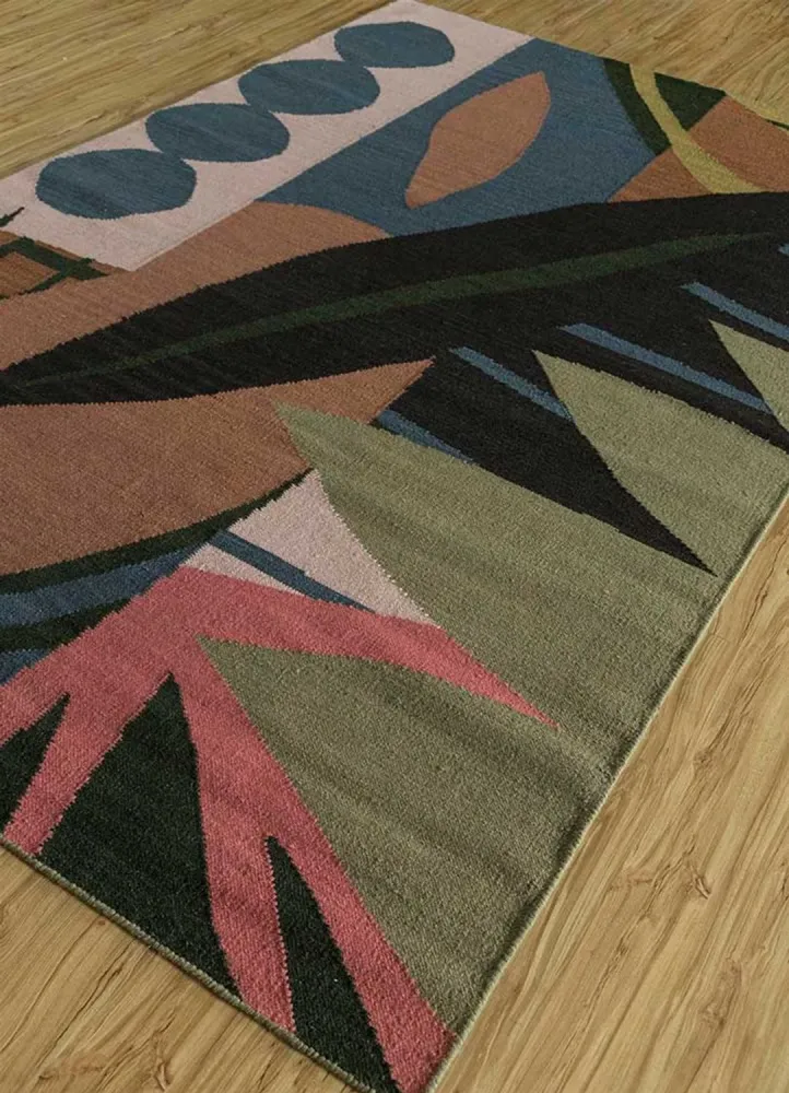 Ullteppe - 270 x 180 cm - flerfarget