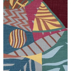 Ullteppe - 270 x 180 cm - flerfarget