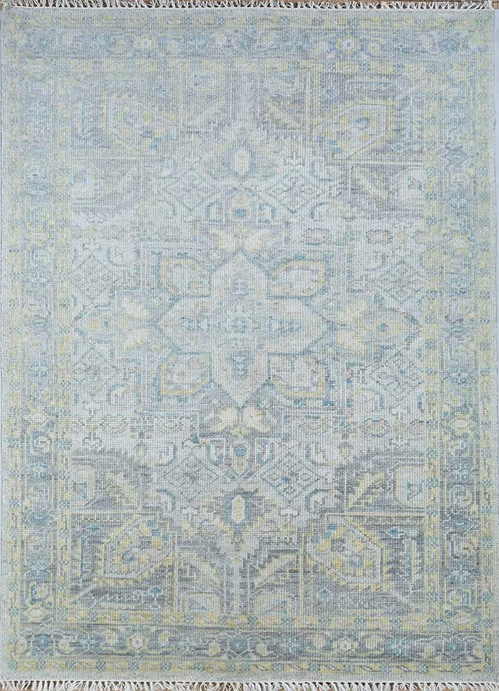 Ullteppe - 270 x 180 cm - lyseblå