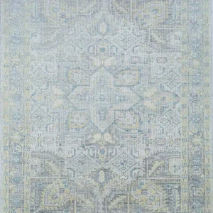 Ullteppe - 270 x 180 cm - lyseblå