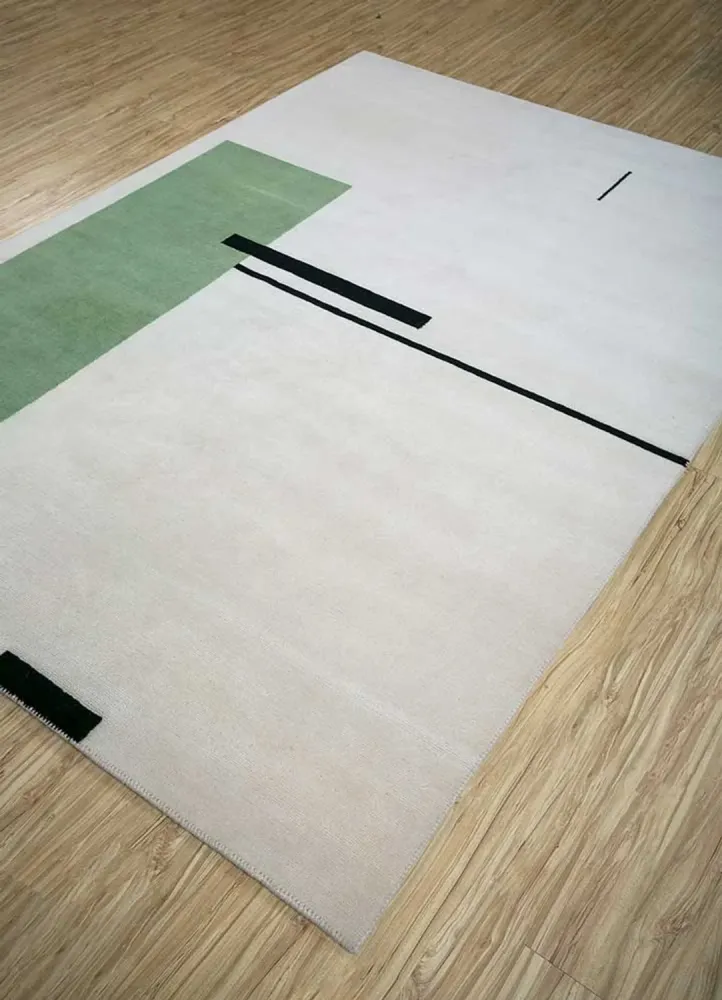 Ullteppe - 270 x 180 cm - lysegrå