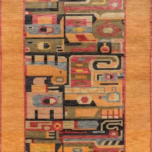 Ullteppe - 270 x 180 cm - oransje