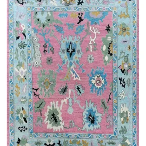 Ullteppe - 270 x 180 cm - rosa