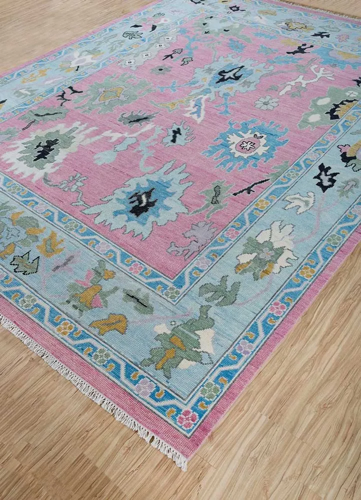 Ullteppe - 270 x 180 cm - rosa