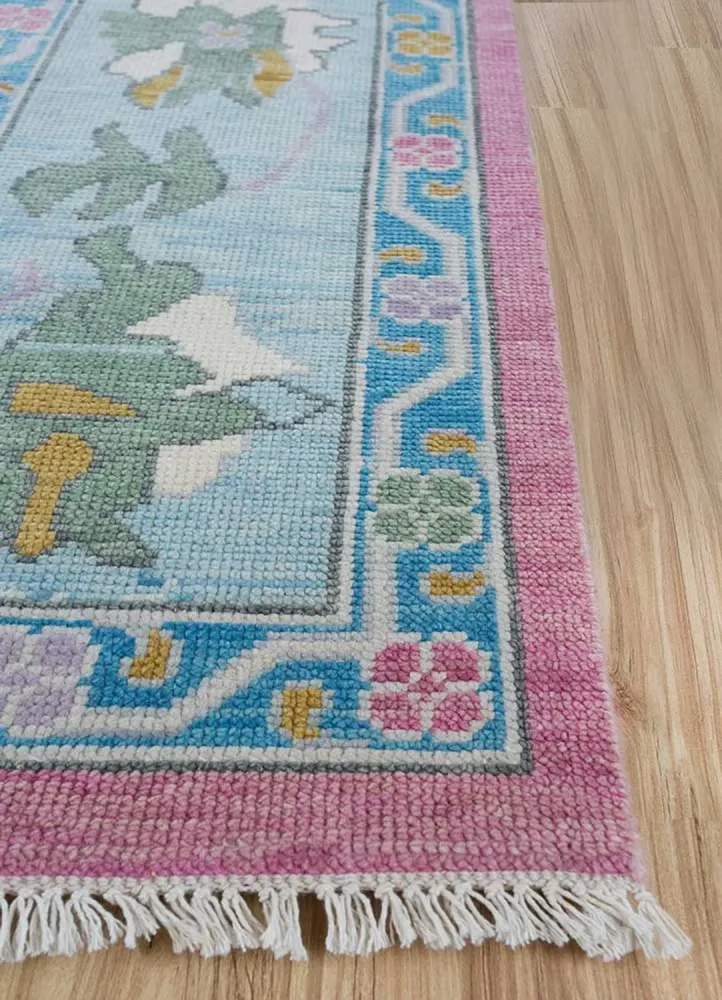 Ullteppe - 270 x 180 cm - rosa