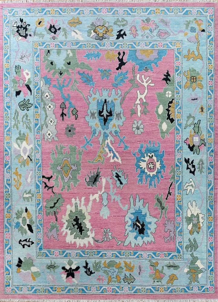 Ullteppe - 270 x 180 cm - rosa