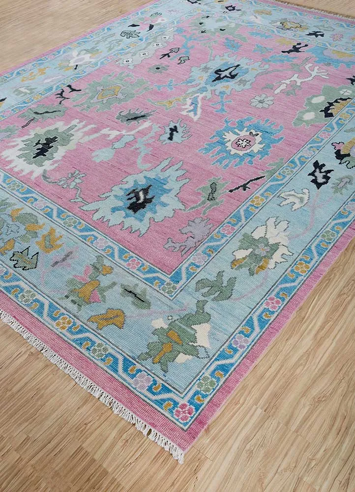 Ullteppe - 270 x 180 cm - rosa