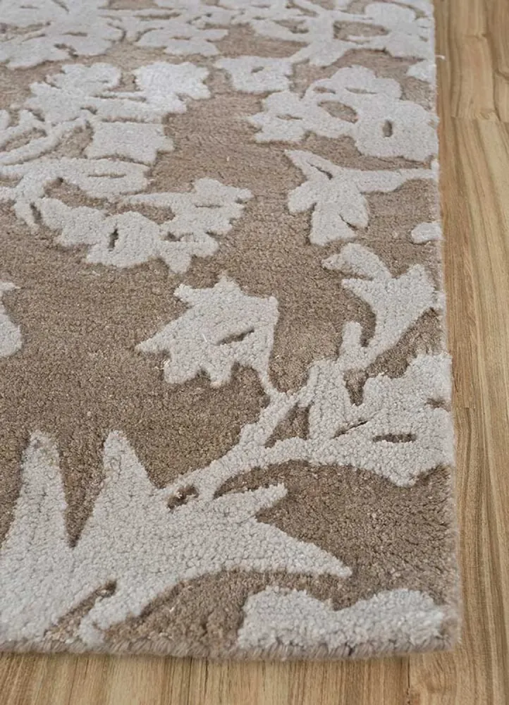 Ullteppe - 270 x 180 cm - svart og hvitt