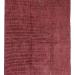 Ullteppe - 296 x 239 cm - bordeaux rød