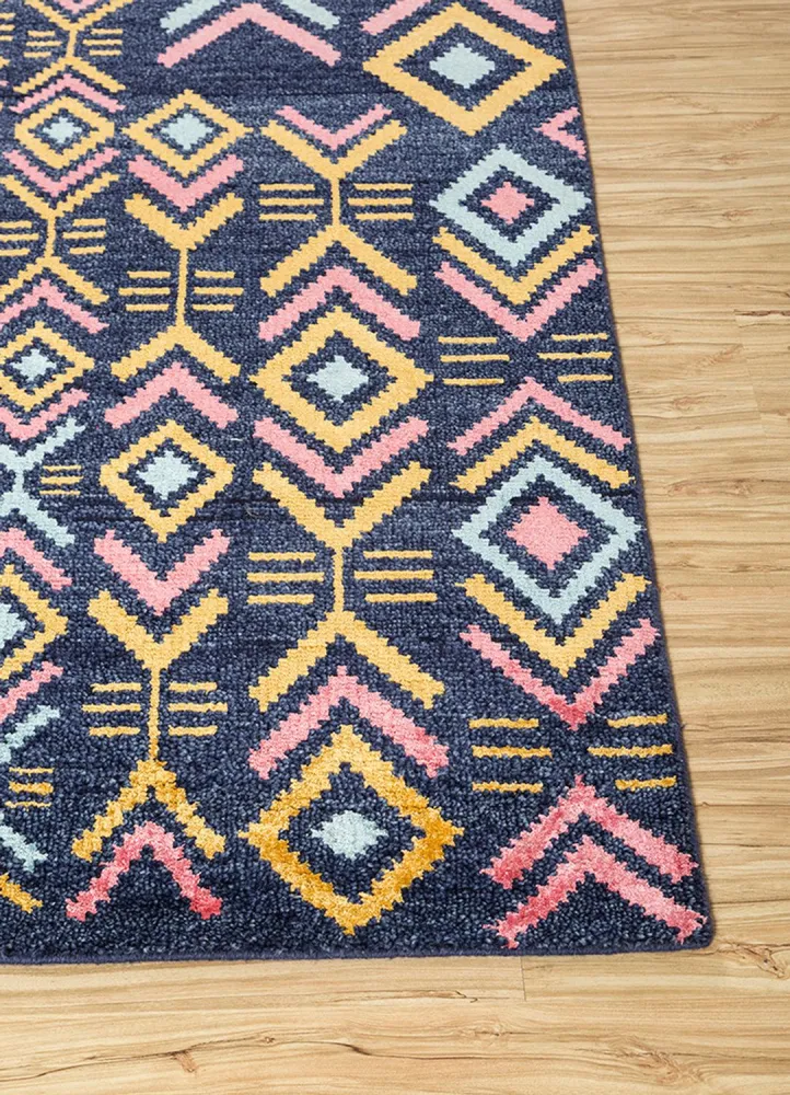 Ullteppe - 300 x 200 cm - blå