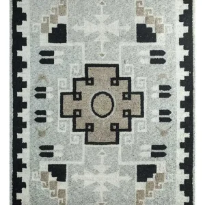 Ullteppe - 300 x 240 cm - grå