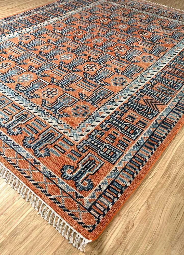 Ullteppe - 300 x 240 cm - lys rød