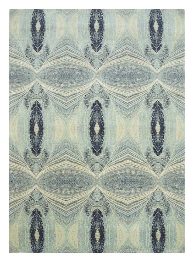 Ullteppe - 300 x 240 cm - lyseblå