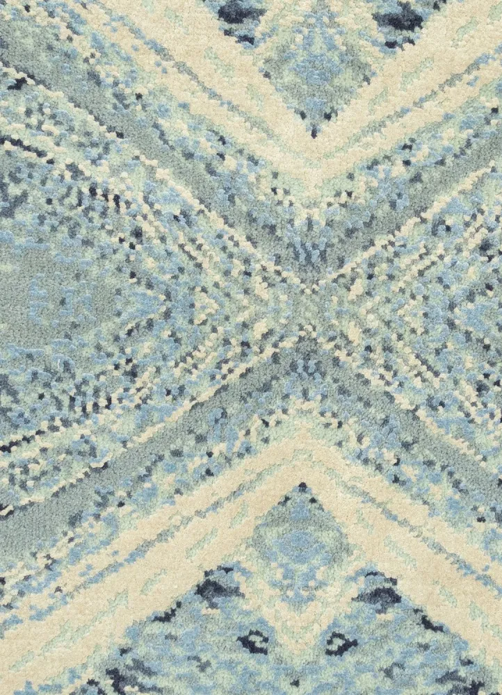 Ullteppe - 300 x 240 cm - lyseblå