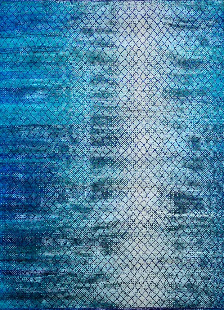Ullteppe - 300 x 240 cm - lyseblå