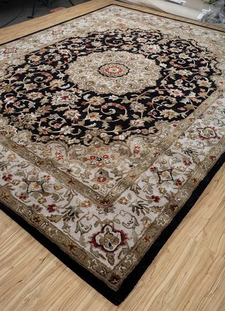 Ullteppe - 300 x 240 cm - mørkeblå
