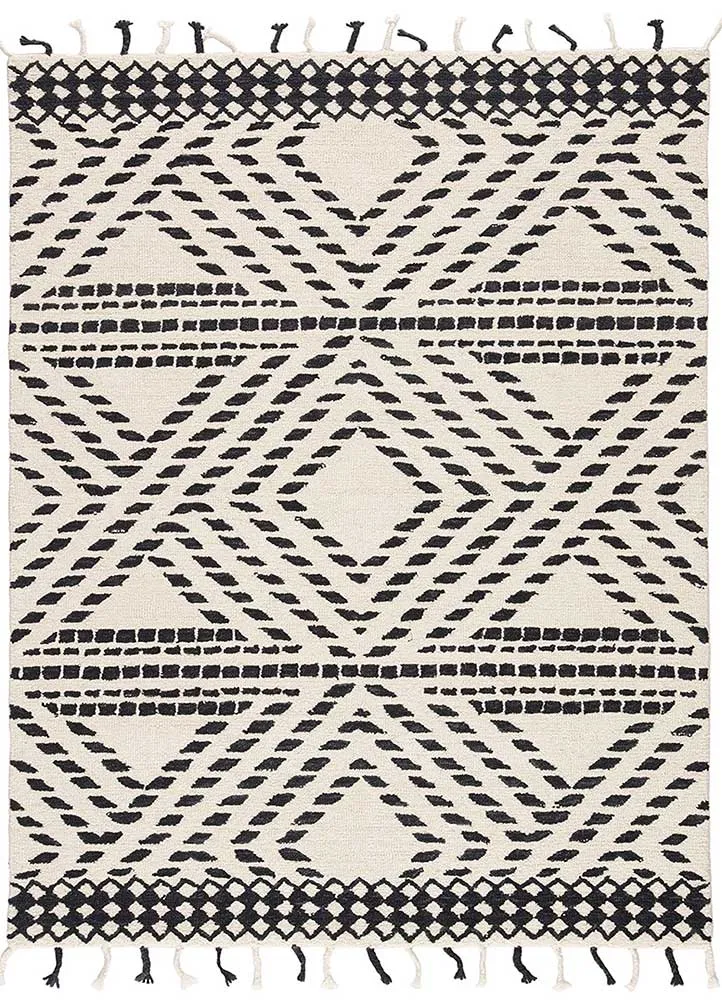 Ullteppe - 300 x 240 cm - svart grønn