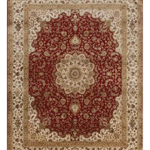 Ullteppe - 300 x 240 cm - vinrød