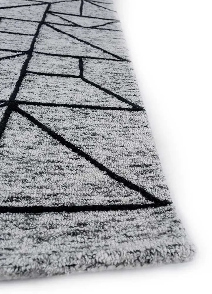 Ullteppe - 330 x 240 cm - grå