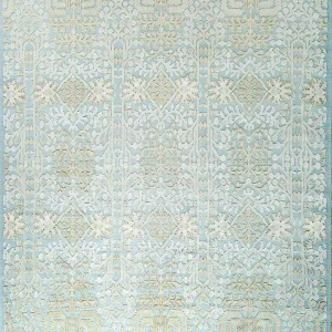 Ullteppe - 345 x 300 cm - blå