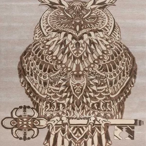 Ullteppe - 360 x 195 cm - krem